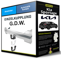 Abnehmbare AnhäNgerkupplung für Kia Sportage 07.2021-05.2025 V Typ NQ5 G.D.W.