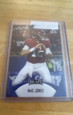 2021 Leaf Draft - Mac Jones #06 Blue (RC)
