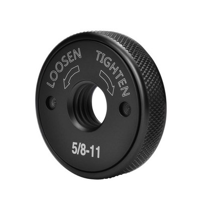 5/8-11 Thread Angle 2 Inch Diameter, 0.5 Thickness, 1Pc ( Black ) 