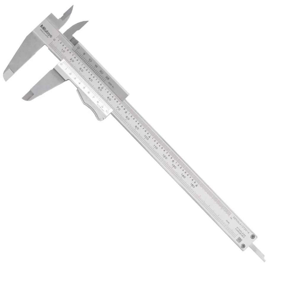 Stainless Steel Vernier Calipers 0-6 inches/150mm Inside Outside Depth - Image 3 of 4