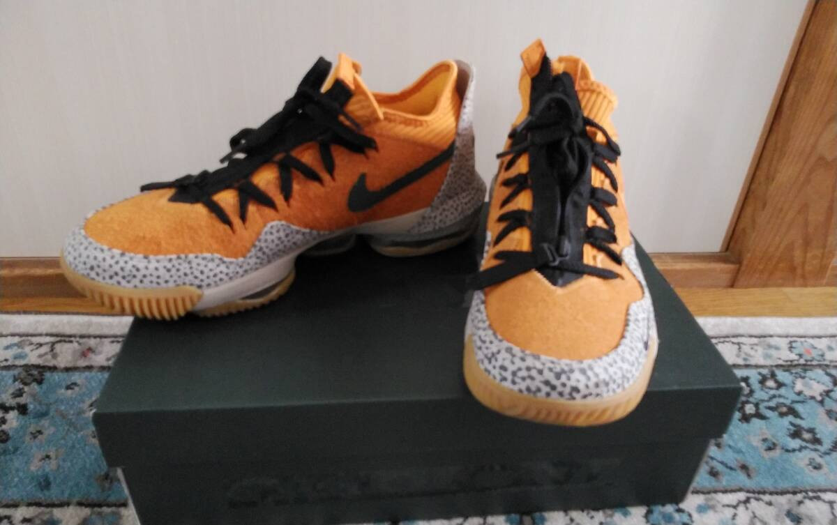 NIKE Men 8.5US Under Half Price Atmos Lebron Xvi Low Ac 16 Safari 