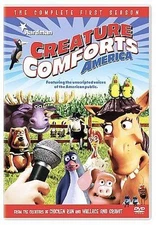Creature Comforts America - The Complete Season One (DVD, 2007) NO SCRATCHES