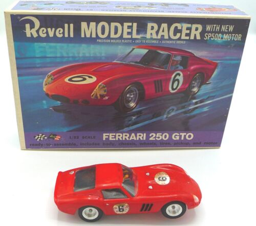 Ferrari 250 GTO Revell Model Racer 1:32 Slot Car with Box and Instructions SP500 - Afbeelding 1 van 12