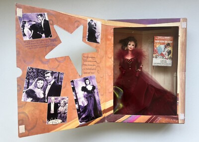 Barbie as Scarlett O'Hara Gone With The Wind Hollywood Legends in Red Dress