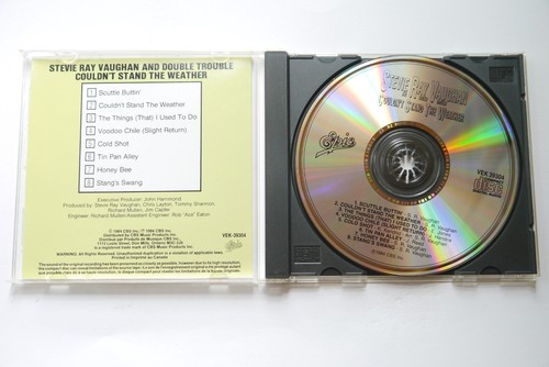 (2.6) Stevie Ray Vaughan - Couldn't Stand The Weather. CD - Picture 3 of 3