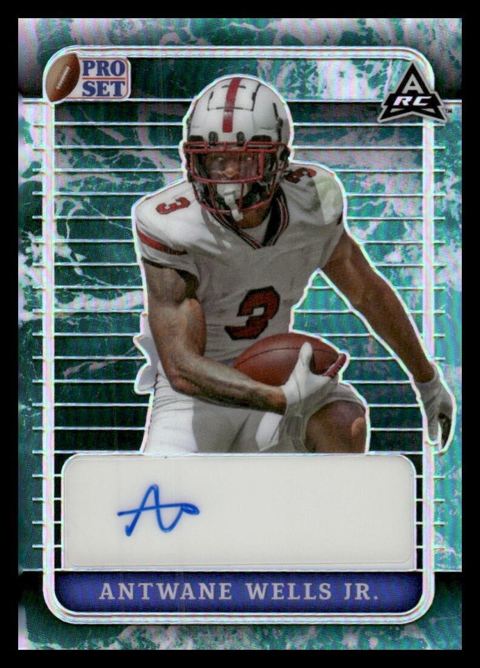 2023 Leaf Pro Set Metal Antwane Wells Jr. #PA-AWJ - 1 of 1
