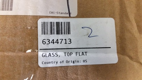New Flyer 6344713 Glass Top Flat Heated - Foto 6 di 6