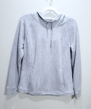Fila Sweater Womens Medium Pullover Blue Classic Hoodie Casual Pockets Ladies M