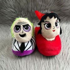 Ground Up Beetlejuice Slippers Women's Size 9-10 Slip On Plush Shoes Lightweight