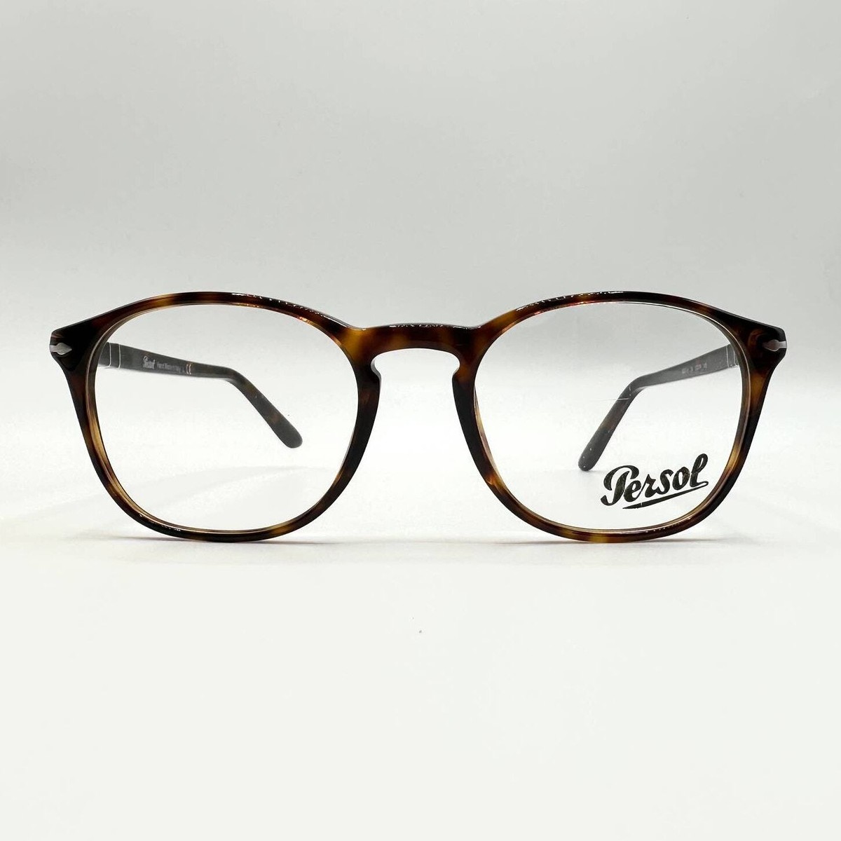 Persol 3007-V 24-Havana Tortoise Full Frame Eyeglasses 50-19-145