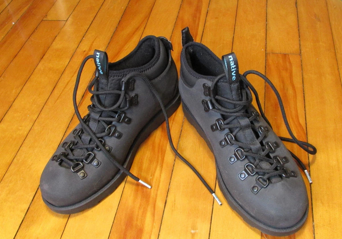 Vegan Native Shoes Fitzsimmons Citylite hiking style boot. Womens 9 or  Mens 7 | eBay