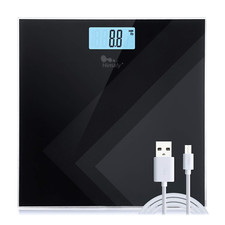 Digital Electronic LCD Scale 400LB/180KG Personal Bathroom Body Weight Scale