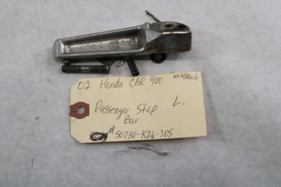 OEM Honda Motorcycle 2002 CBR900 Passenger Step Bar Assy. L