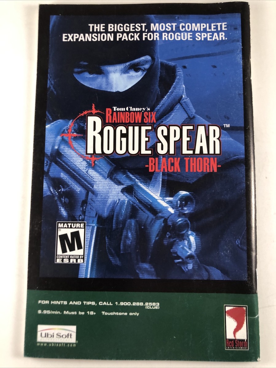 PC Game Tom Clancy's Ghost Recon (PC, 2001) Pc Video Game