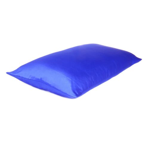 Funda de almohada de seda satinada funda de almohada King Queen estándar cubierta de cojín nueva - Imagen 90 de 251