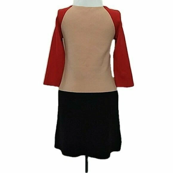 Moschino Vestito Maglione Donna Economico e Chic Blocco 4 Colori Lana Vergine Italia