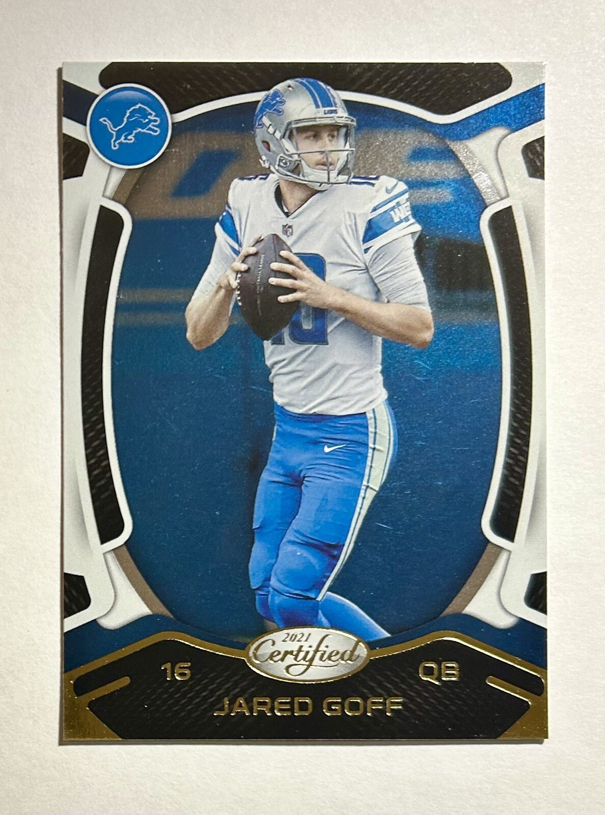 Jared Goff 2021 Panini Certified #67
