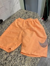 Nike Swimsuit Kids Large neon orange