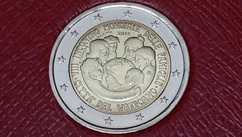 Pièces euro du Vatican pour 2 Euro année 2015