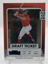 Xander Bogaerts 2021 Contenders Draft Ticket #29 Blue #/149 Boston Red Sox