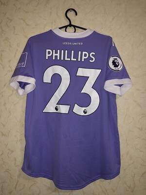 Rare Leeds United 2021-2022 Third Football Jersey Size Xl Mens #23