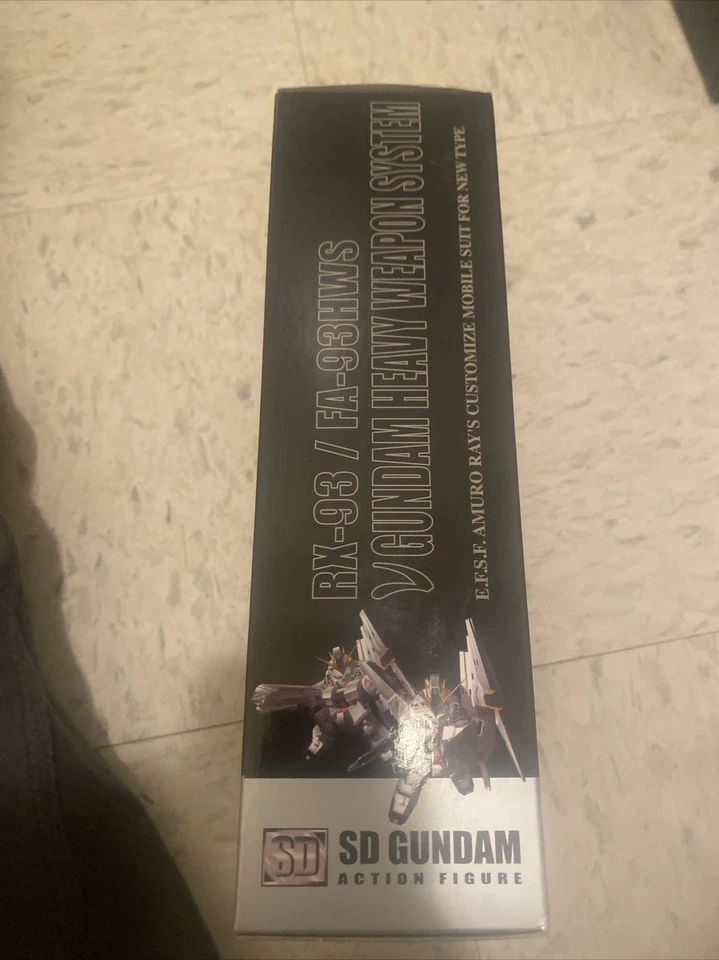 Bandai SD Superior Defender Gundam - Sistema de Armas Pesadas Nu Gundam Completo Foto 4 de 4