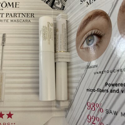 New Lot Of 2 Lancôme Cils Booster XL Enhancing Mascara Base 0.13 oz.+ .07oz