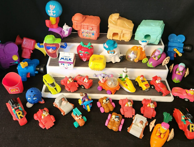 Vtg 90s McDonalds Happy Meal Toys Fraggle Rock Pinky & The Brain