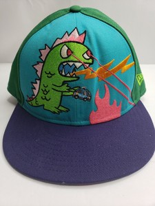 New Era X Tokidoki 59fifty 7 3 8 Inches 58 7cm Cap Used Godzilla Invasion Like Ebay