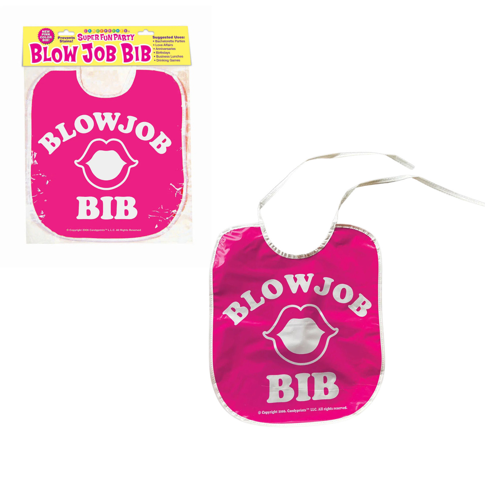 Hilarious Bachelor Bachelorette Funny Gag Adjustable Naughty Bib Party Supplies