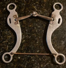 5'' KELLY ALUMINUM SNAFFLE BIT