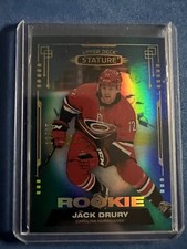 2021-22 Upper Deck Stature - Rookies Blue #190 Jack Drury 13/35 (RC)