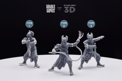 Dragon Army Assassin Davale Games 3D Printed With High Quality Resin - Picture 14 of 15