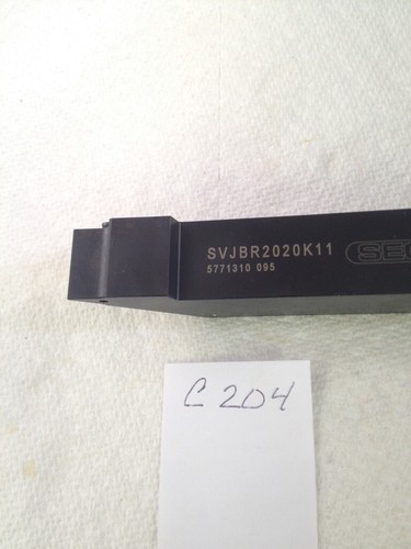 1 NEW SECO 20 MM SHANK TOOL HOLDER. P/N: SVJBR2020K11. (c204) - Picture 3 of 7