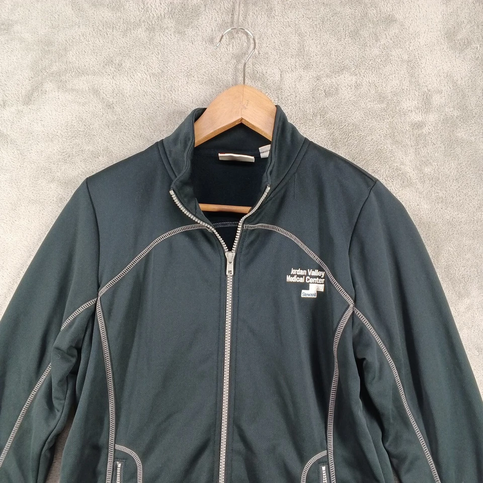 Chaqueta polar CLIQUE PEQUEÑA (4-6) cremallera completa para mujer tejida informal otoño invierno azul marino Foto 2 de 4