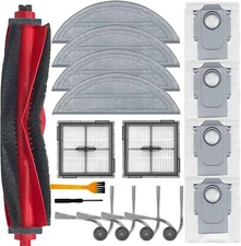 17Pcs Replacement Parts Accessories for Roborock Q10 S5/Q10 S5+/Q10 X5/Q10 X5+
