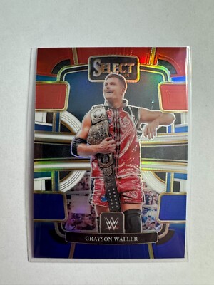 2024 Panini Select WWE Retail Base Set Silver Prizm Concourse Grayson Waller