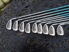 9 LADIES KENNEX  IRONS , GRAPHITE SHAFTS LADIES FLEX WORK ALSO FOR JUNIOR 3-SW