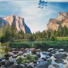 2x Ravensburger Puzzles 1000 Piece Jigsaw Landscapes COUNTED COMPLETE Lot of 2