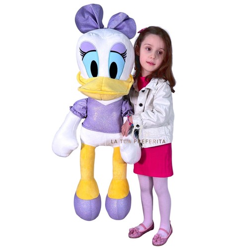 Peluche Paperina Daisy Gigante da 50, 90cm Originale Disney  XXL - Afbeelding 1 van 7