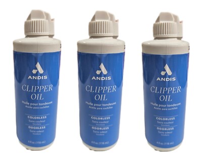 Andis Haarschneidemaschinenöl für professionelle Haarschneidemaschinen & Trimmer 118 ml (3er Pack)