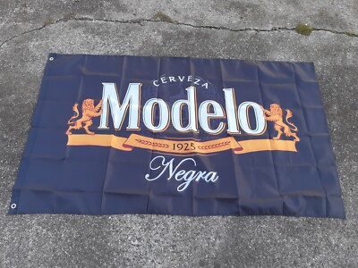 modelo negra and corona extra 3'x5'flag 2 pack..free shipping..free signs