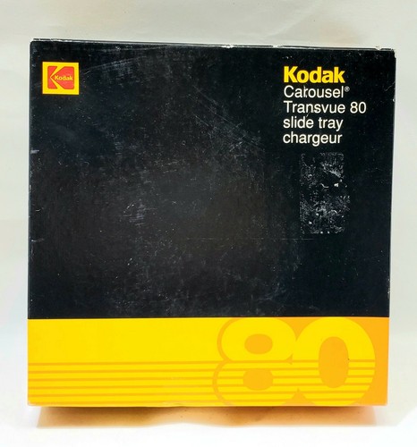 Vintage Kodak Carousel Transvue 80 Projector Slide Tray In Original Box - Picture 3 of 3