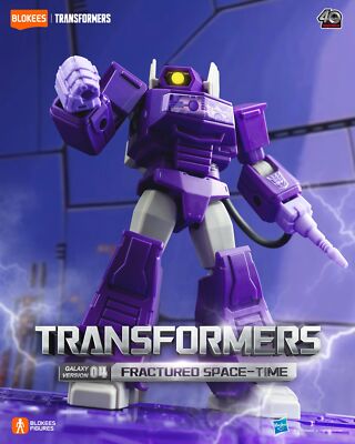 Blokees Transformers Shockwave 4'' Action Figure Toys Galaxy Version 4