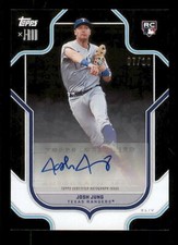 2023 Topps x J-Rod Base Autographs Black Josh Jung /10