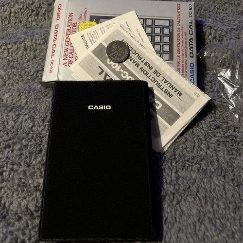 New Casio Calculator Data-cal Dc-100 vintage - Picture 6 of 8