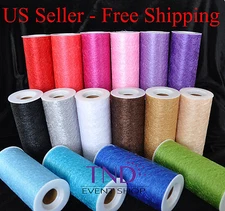6”x10 YDS (30 FT) SISAL RANDOM FLORAL MESH WRAP ROLL SPOOL