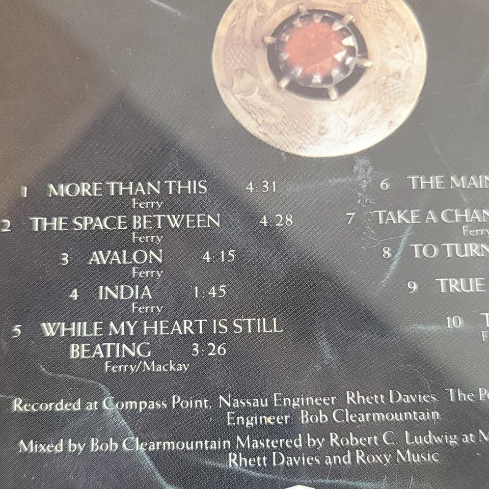 Avalon Audio CD Roxy Music Foto 4 de 4