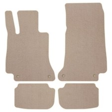 Velours Fußmatten für Mercedes E-Klasse C238 Coupe Bj. 2017 - 2023 Neu BEIGE LUX