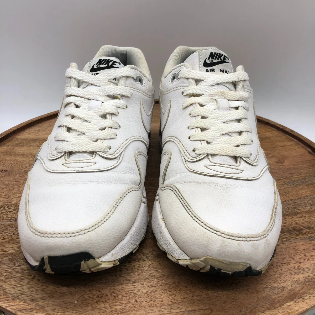 White leather running shoes cheap